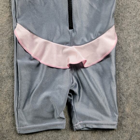 Coppertone Swimsuit Rash Guard One Piece SPF 50 UV Protection Girl Size Infant - Picture 6 of 9